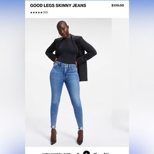 GOOD LEGS SKINNY JEANS Size 14